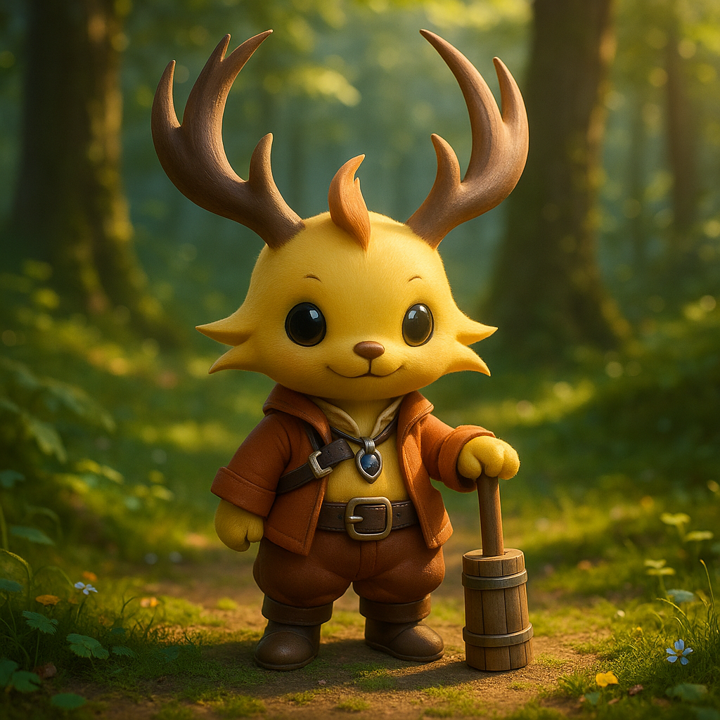 Warm, Woodland Character